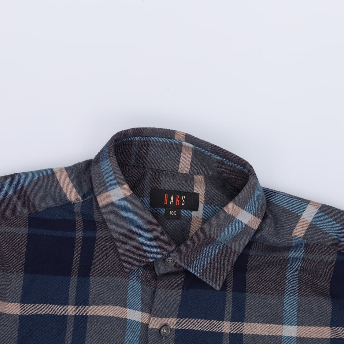 100 닥스 체크 긴팔 셔츠 0427H1 상품이미지3