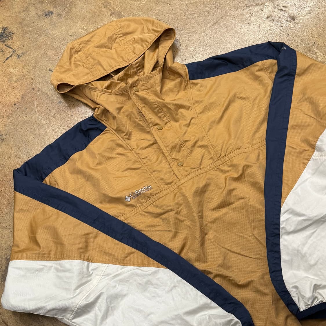 [정품/M] 컬럼비아 아노락 바람막이 후드 자켓 b16 상품이미지1