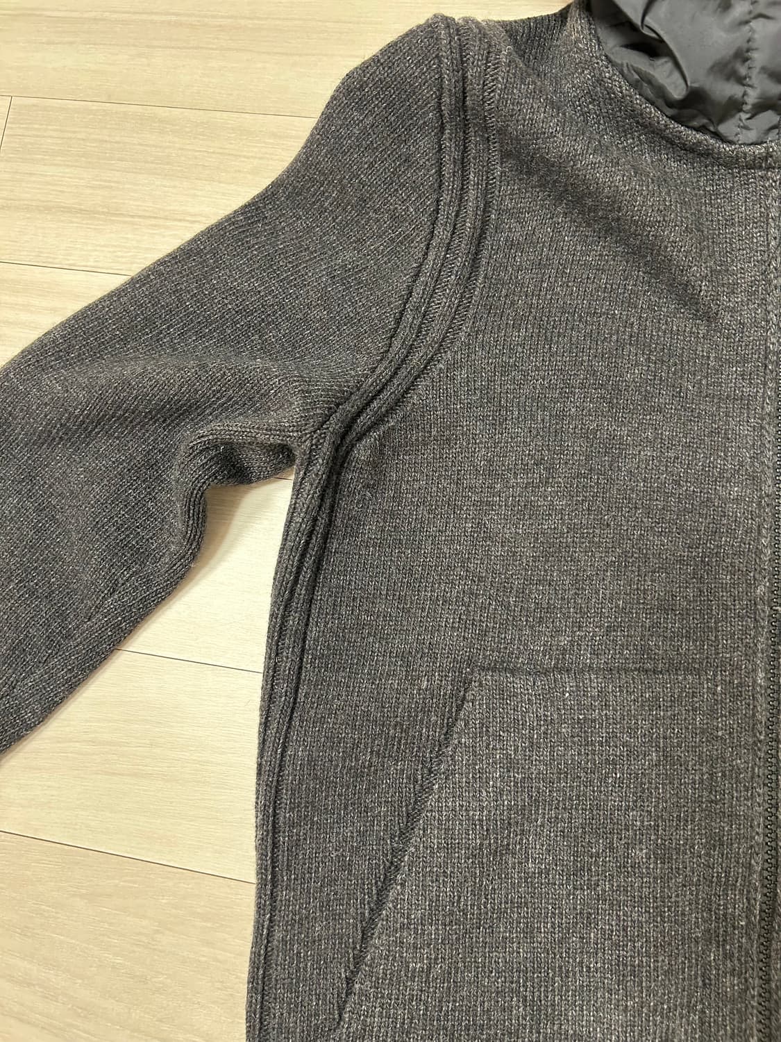 (S) 스톤아일랜드 와펜 코팅 후드집업 상품이미지4