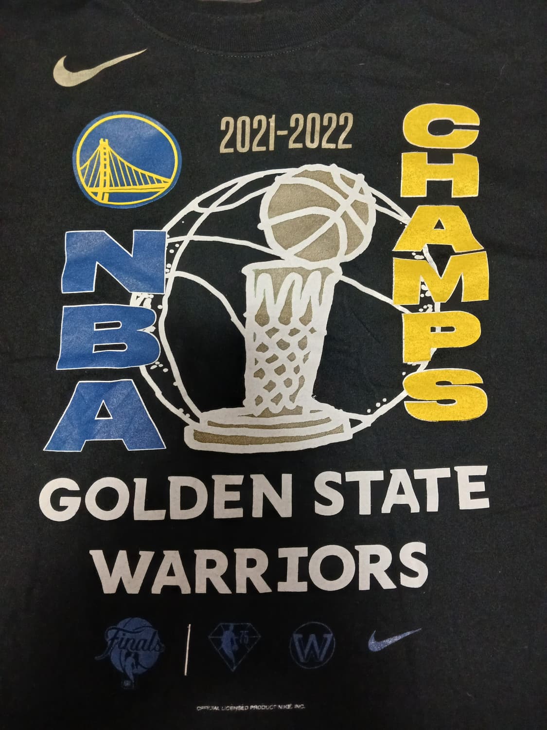 나이키 NBA 골든 스테이트 워리어스 반팔티 상품이미지2