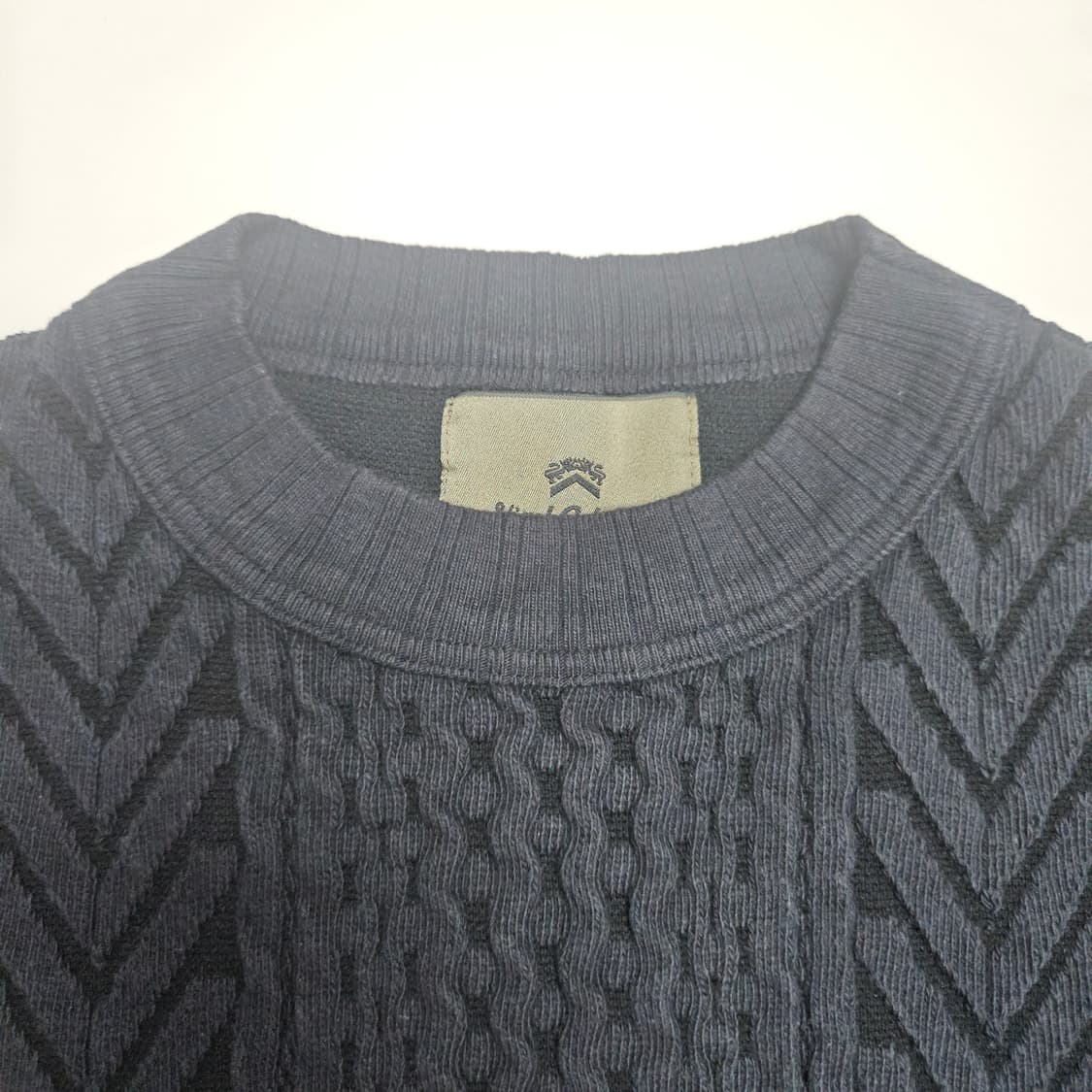 (무료배송) 나이젤카본 피셔맨 스웨터 / 네이비 / 50사이즈 상품이미지3