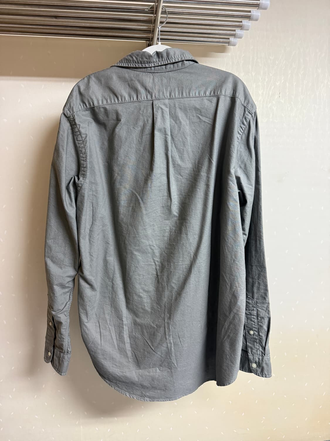 폴로 랄프로렌 클래식 핏 셔츠 그레이 XL 상품이미지2