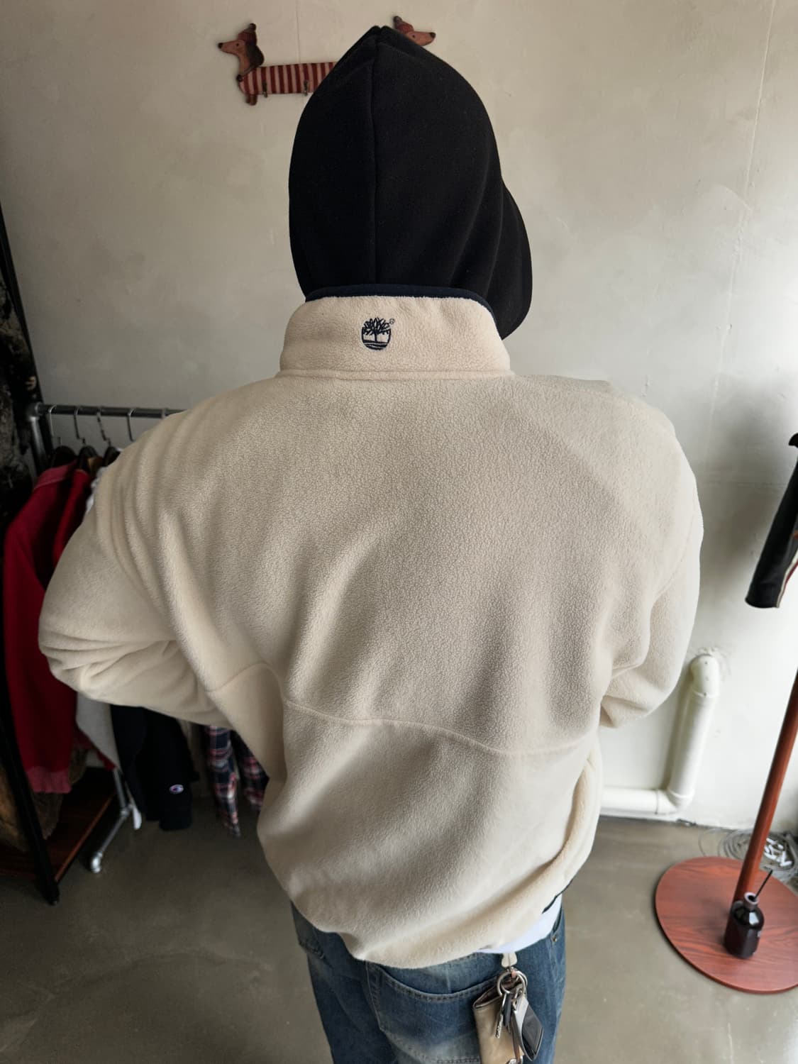 팀버랜드 스냅 버튼 풀오버 플리스 상품이미지3