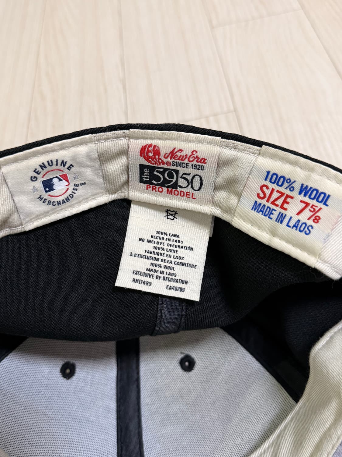 [758] 뉴에라 x 피어오브갓 59 fifty 상품이미지3