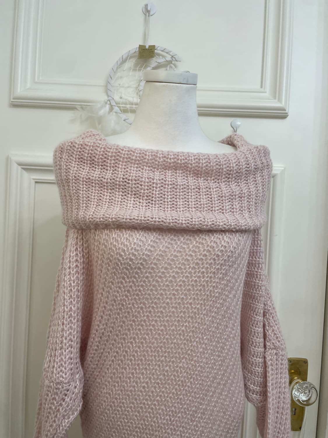IMAGE pink off-shoulder long opc(size-L) 상품이미지7