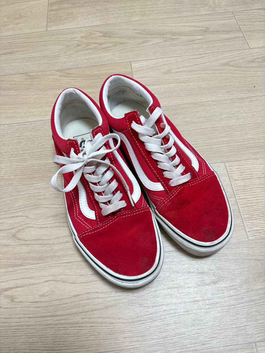 반스 올드스쿨 레드 스니커즈 상품이미지1