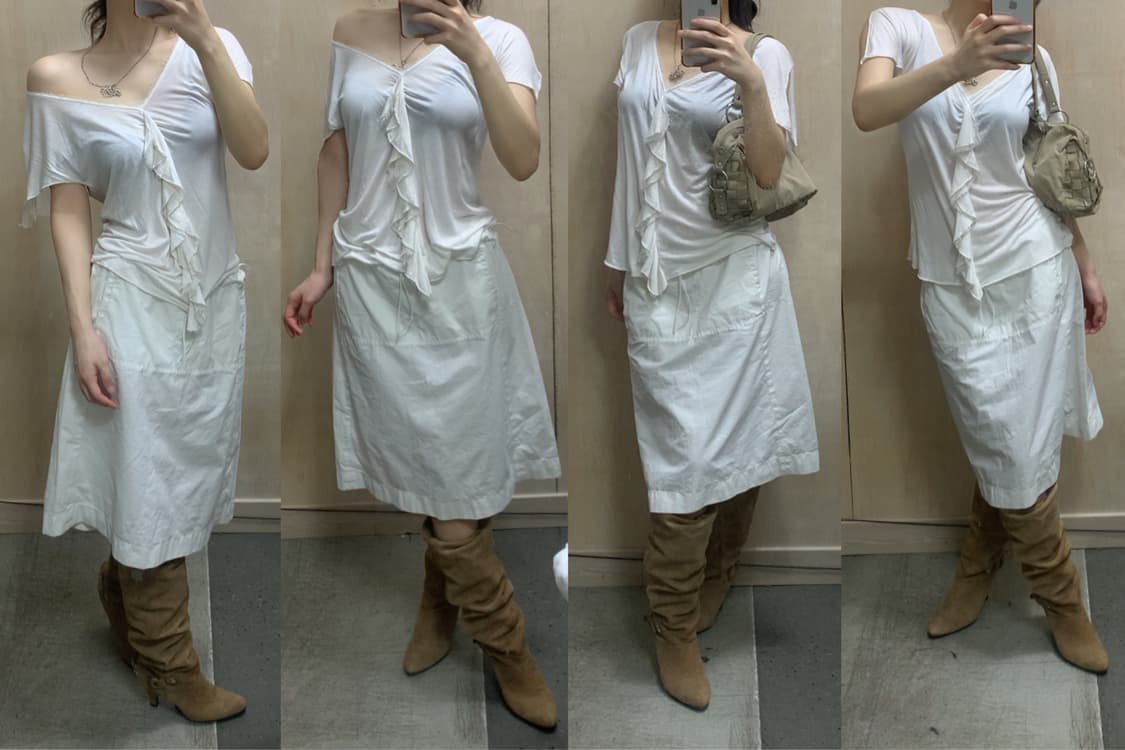 [직수입] 빈티지 바나나 리퍼블릭 코튼 블라우스 상품이미지3