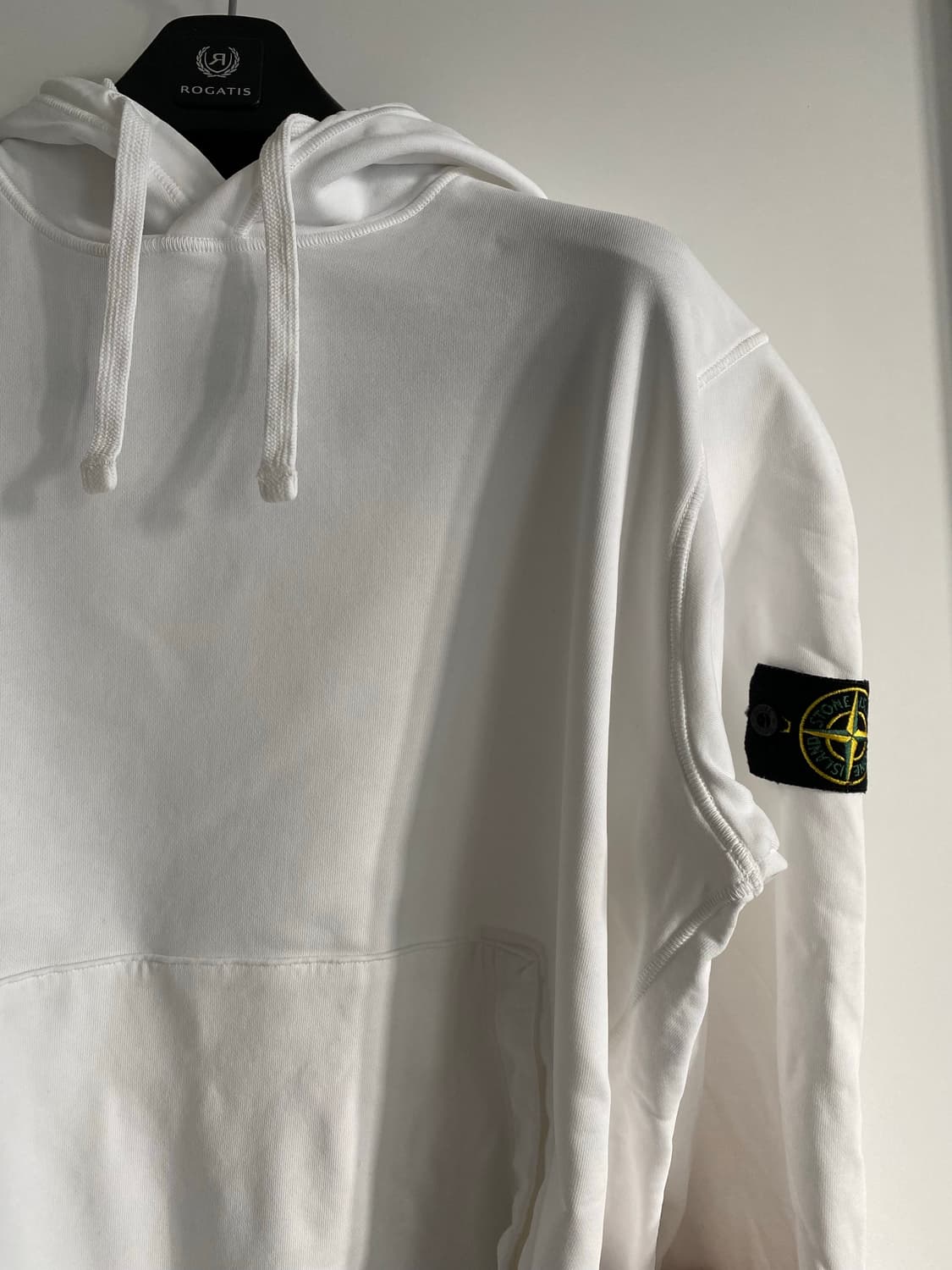 스톤아일랜드 후드 화이트 21SS XL 새제품급 상품이미지1