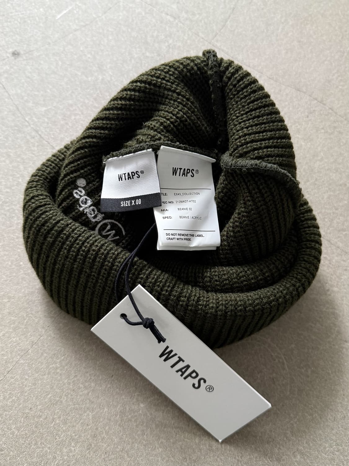 WTAPS 212MADT-HT02 BEANIE 상품이미지4