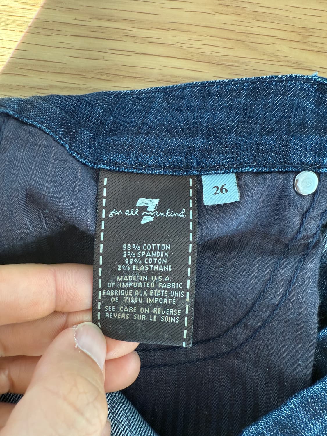 세븐포올맨카인드(7 For All Mankind) 스키니 데님 팬츠 상품이미지10