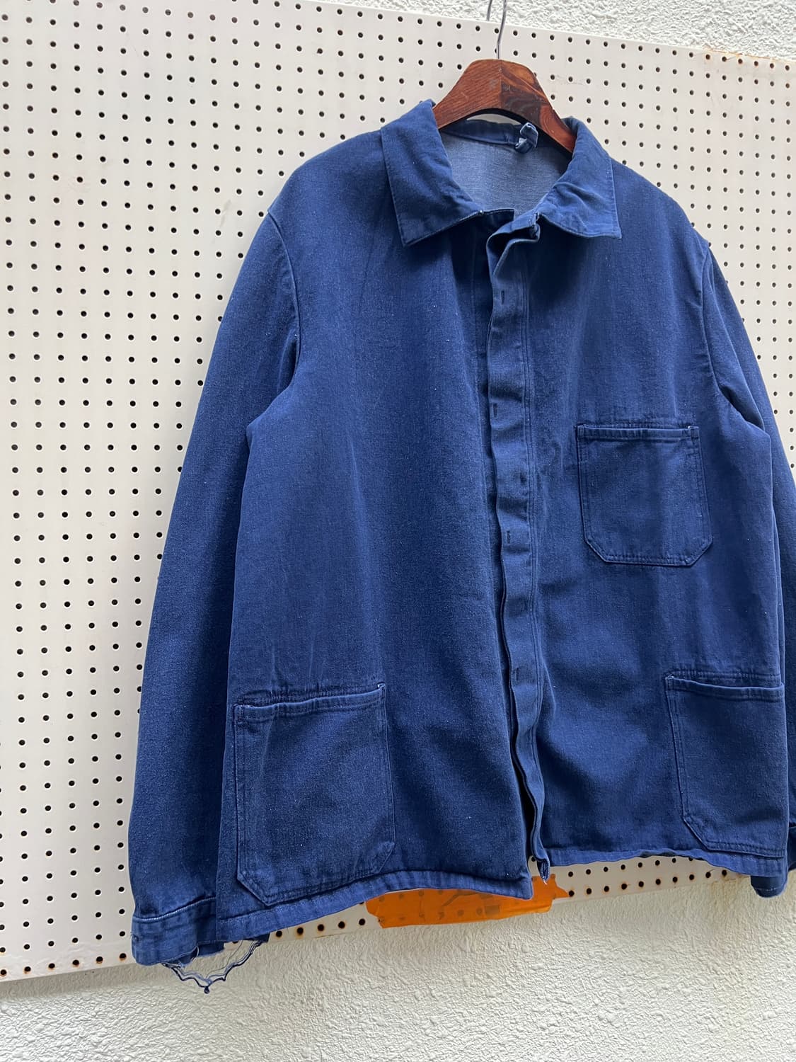 OLD VINTAGE DENIM FRENCH WORK 빈티지프렌치워크자켓 상품이미지3