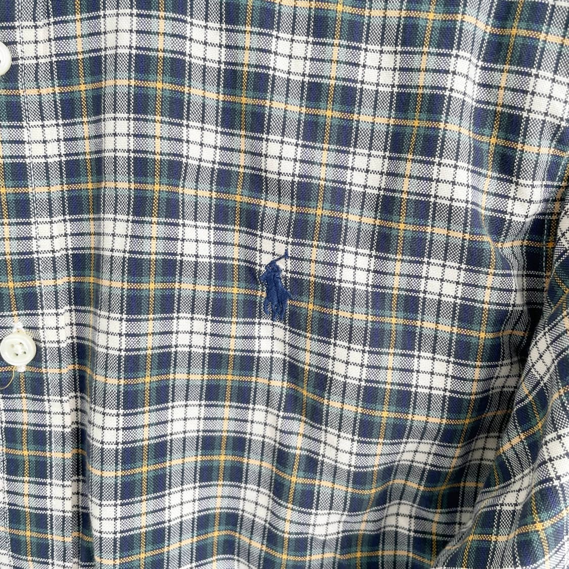 A2 폴로 랄프로렌 코튼 타탄체크 셔츠 S사이즈 상품이미지4