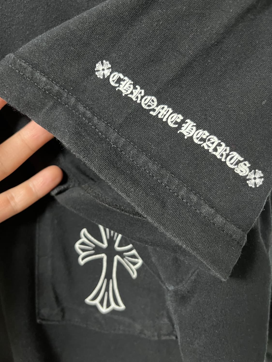 크롬하츠 세메터리 크로스 반팔 L 상품이미지2