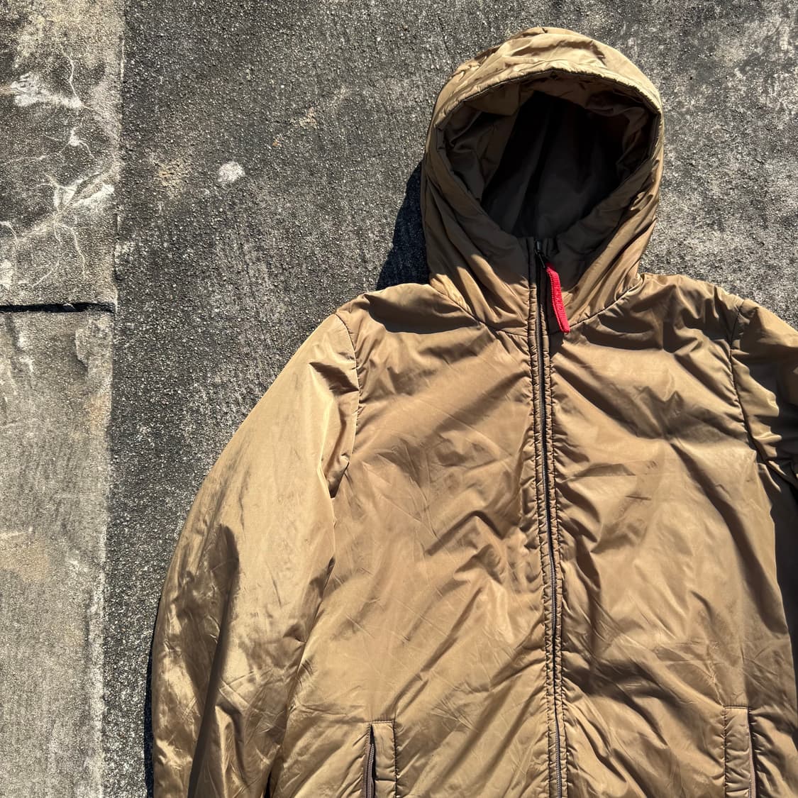 [M~L] Prada Sport 프라다스포츠 후드 롱 패딩 코트 상품이미지5