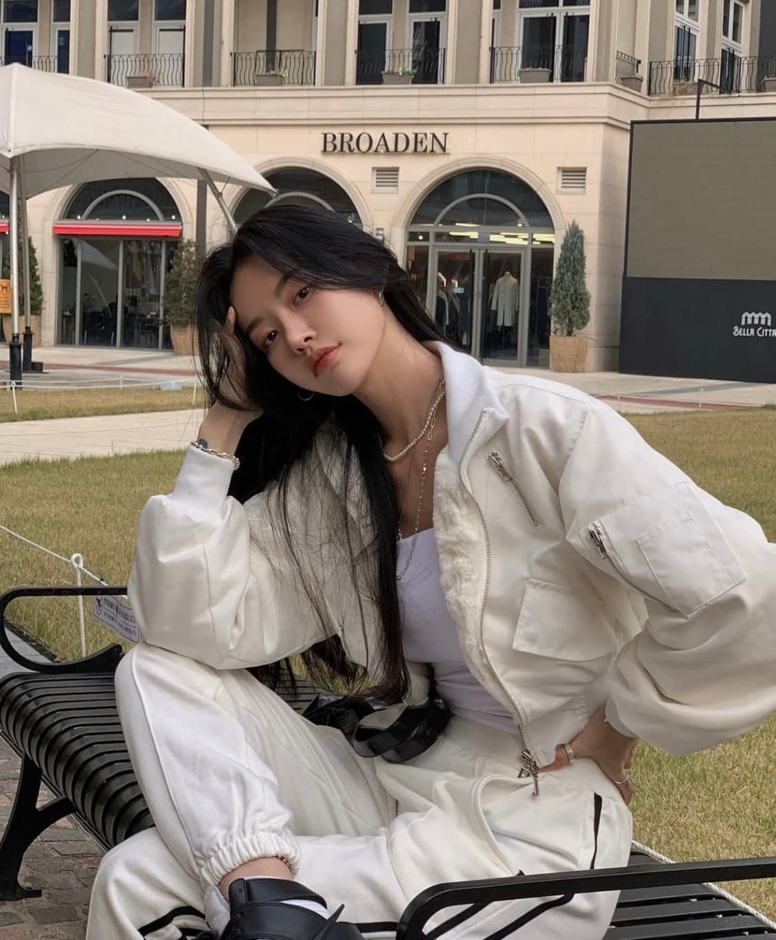 페일제이드 퍼 봄버 투웨이자켓 블랙 상품이미지2