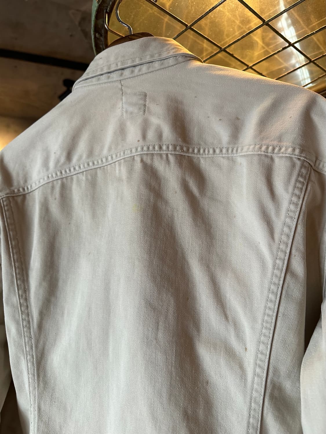 60s USA LEE 100-J 빈티지 리 화이트 웨스터너 자켓 상품이미지5