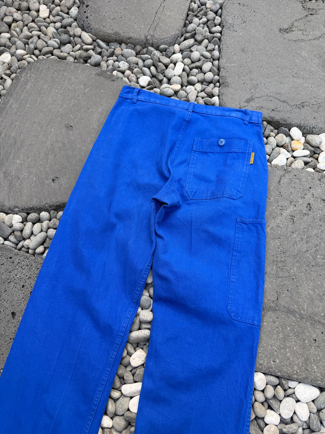 OLD VINTAGE WASHED BLUE 빈티지 프렌치워크팬츠 상품이미지10