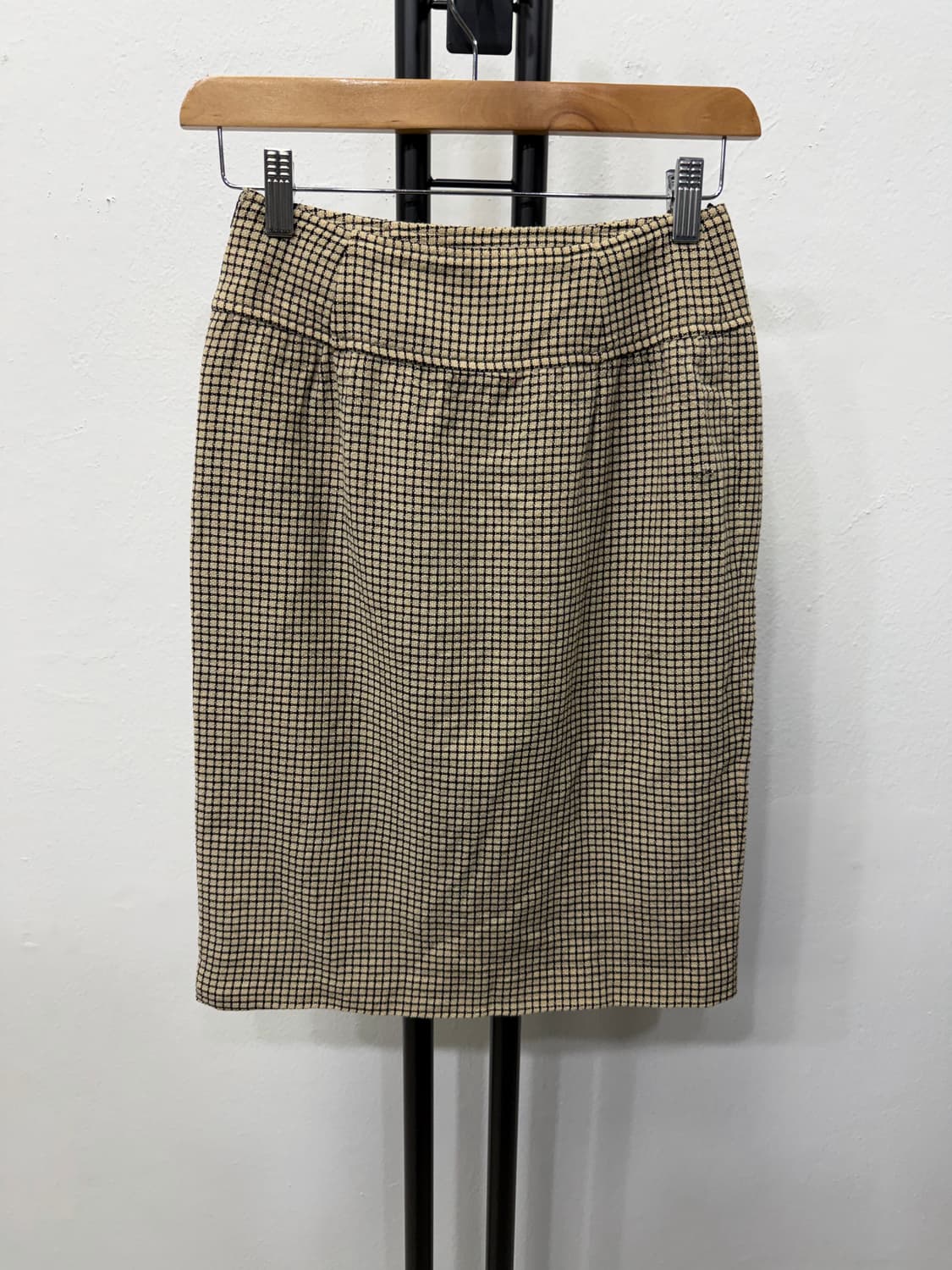 정품) 발렌티노 체크 패턴 자켓 스커트 셋업 6 상품이미지6