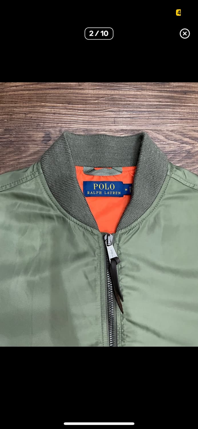 폴로 랄프로렌 ma-1 봄버 자켓 상품이미지2