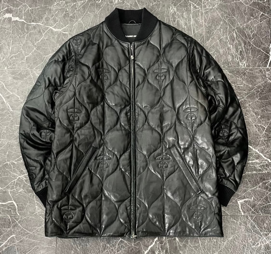 bape x FEEL SLOWLY AND SEE 90s 레더자켓 상품이미지1