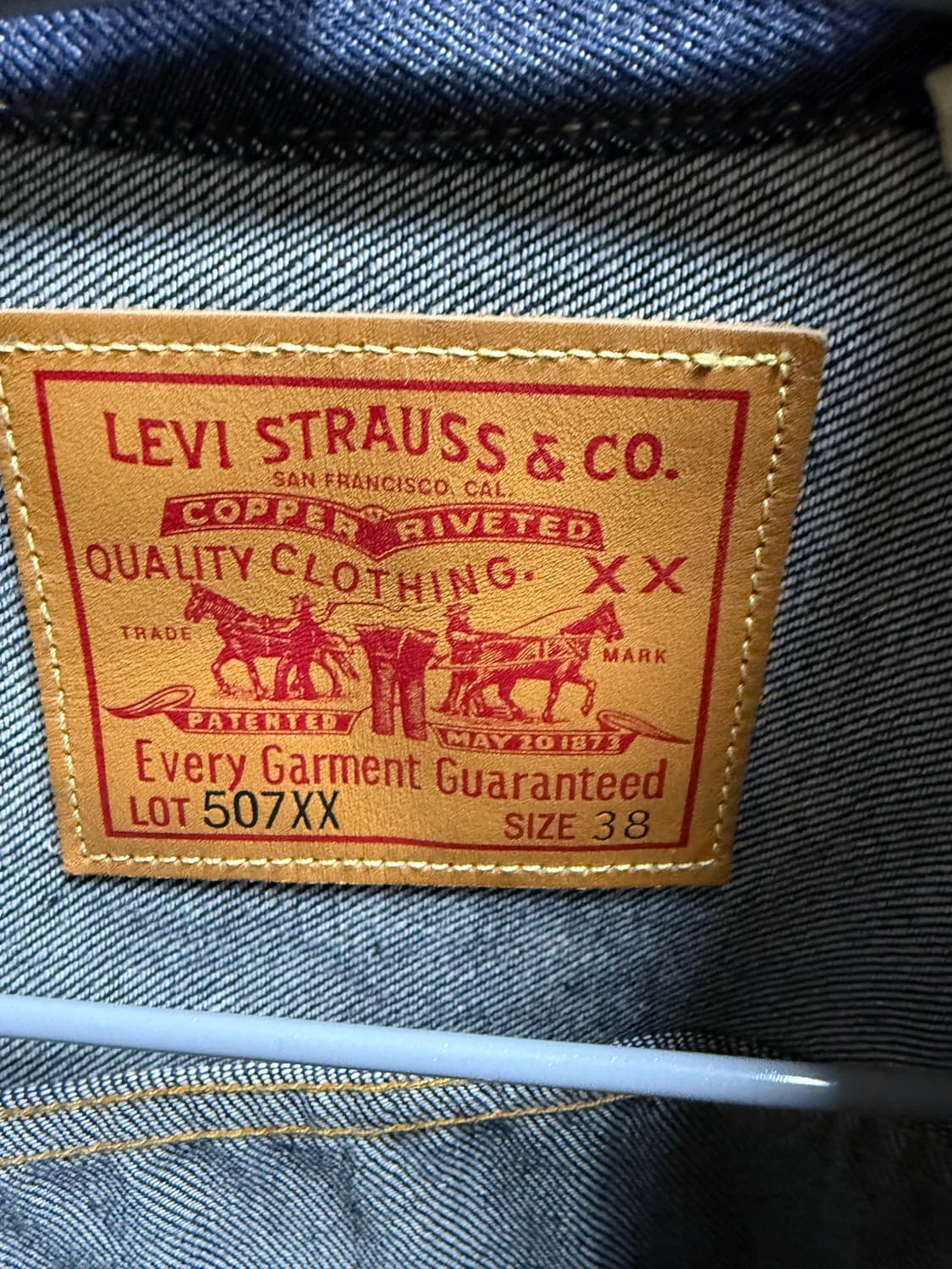 리바이스 lvc 타입2 리지드 자켓 38사이즈 상품이미지2