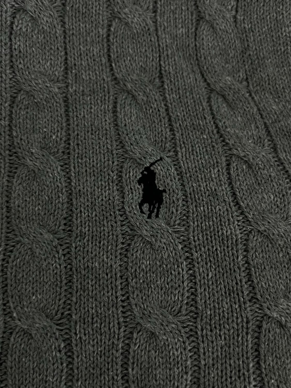 랄프로렌 정품!! 그레이 꽈배기니트 사이즈s 상품이미지2