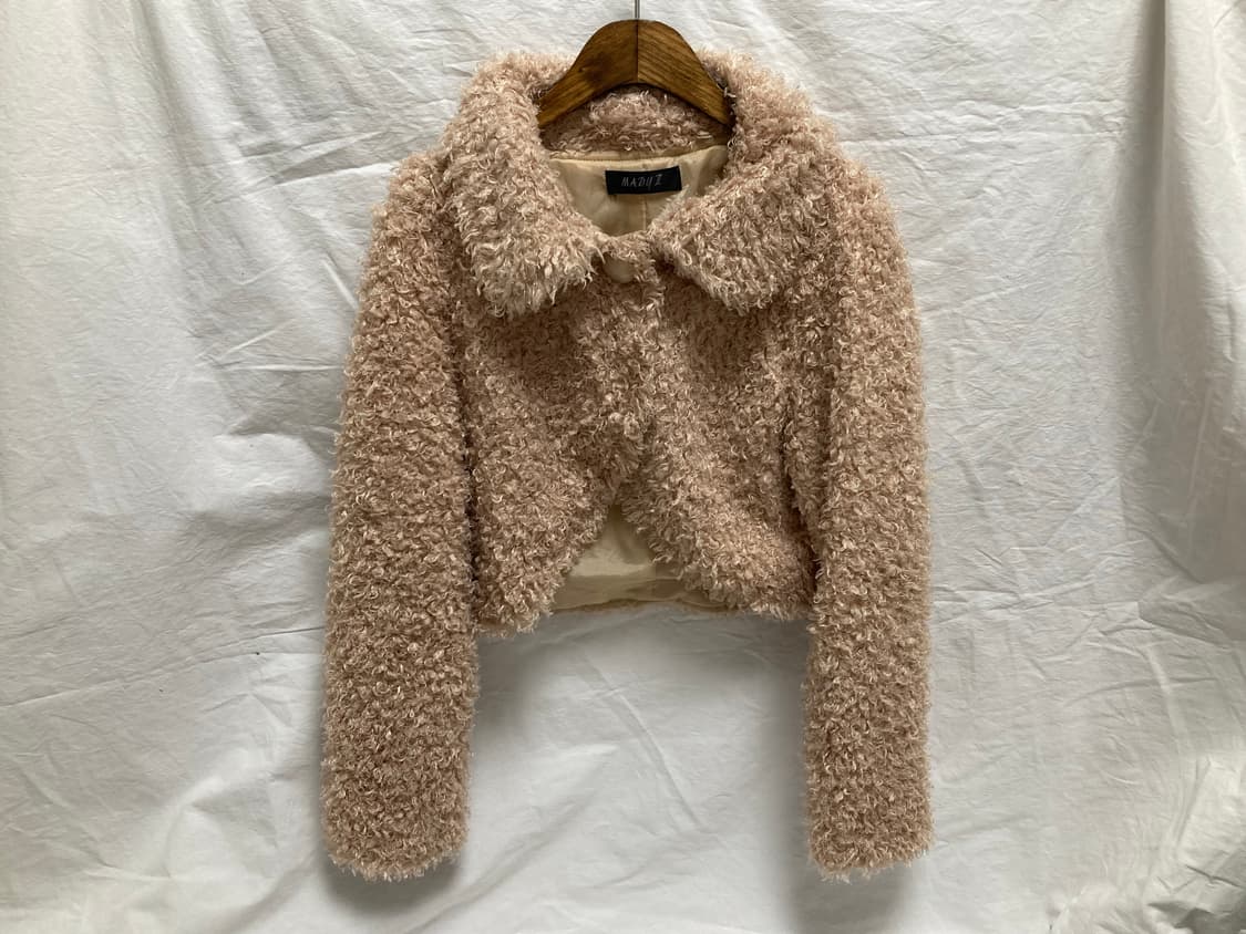 vintage crop fur jacket 상품이미지7