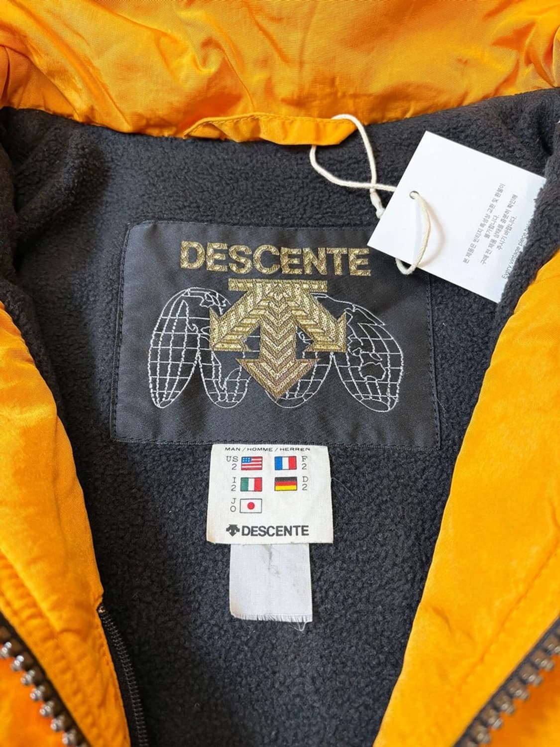 데상트 00's 고프코어 배색 윈드 자켓 PN6077 상품이미지8