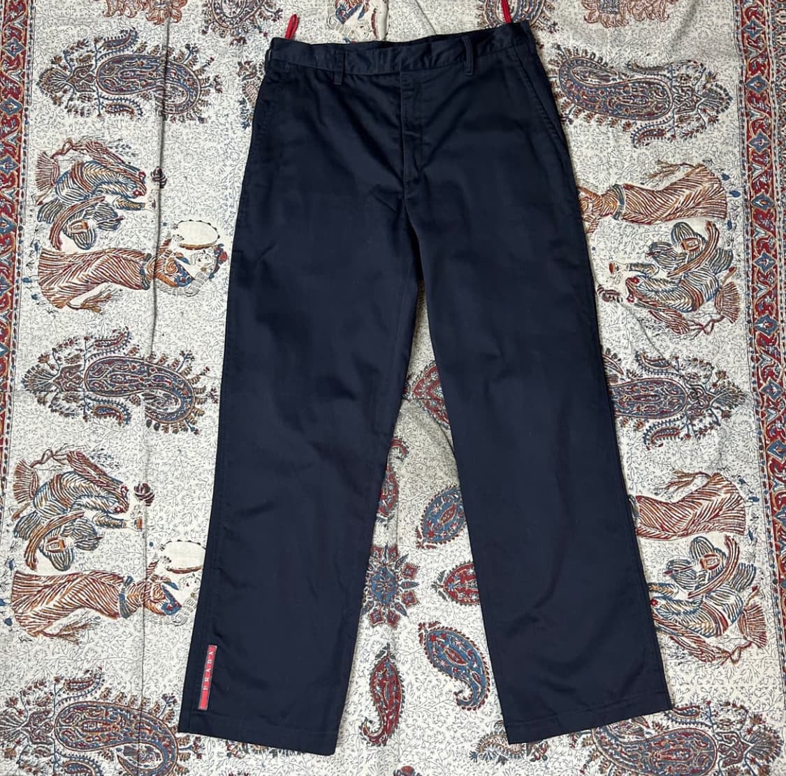 Old Prada 루나로사 코튼 팬츠 상품이미지1