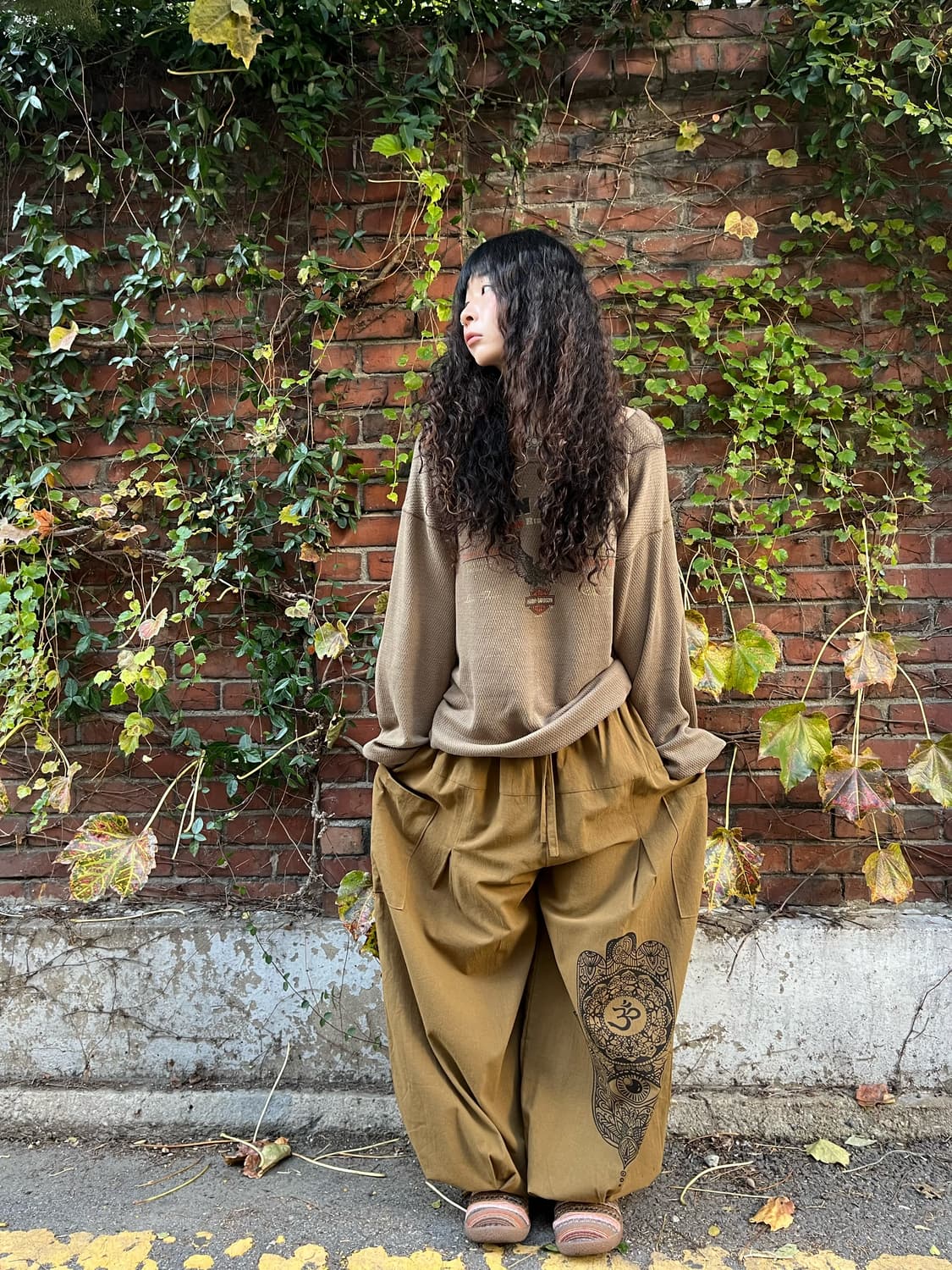 히피문양 벌룬 팬츠 상품이미지3