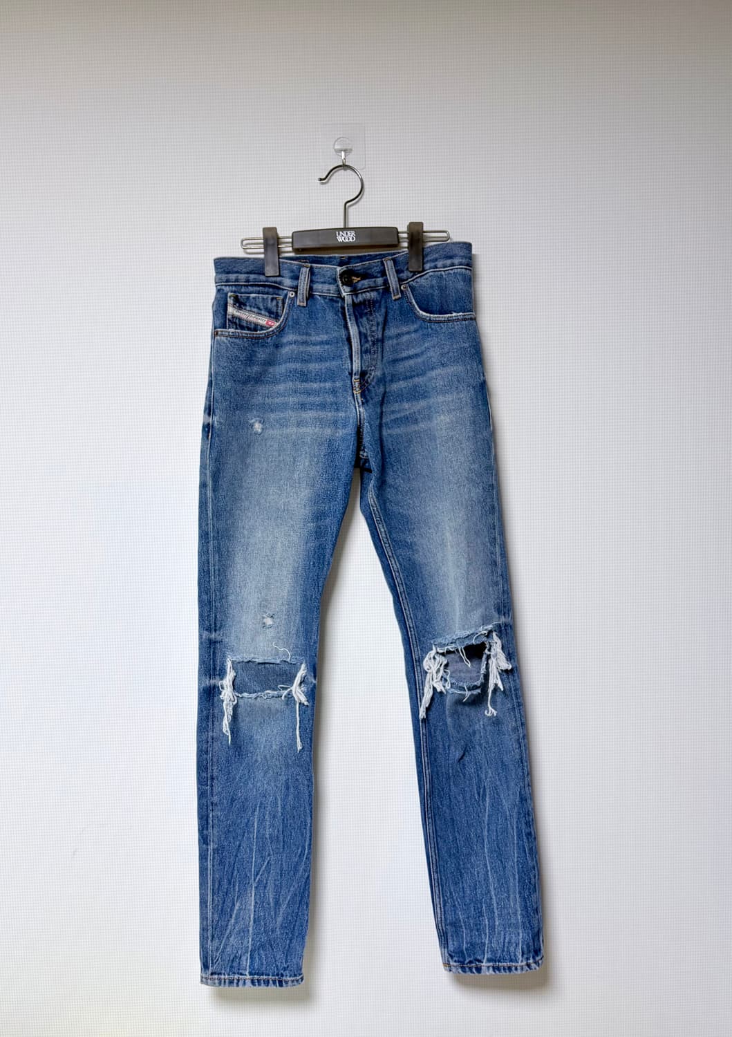 디젤 1995 스트레이트 데님 팬츠 - 미디움 블루 28 상품이미지1