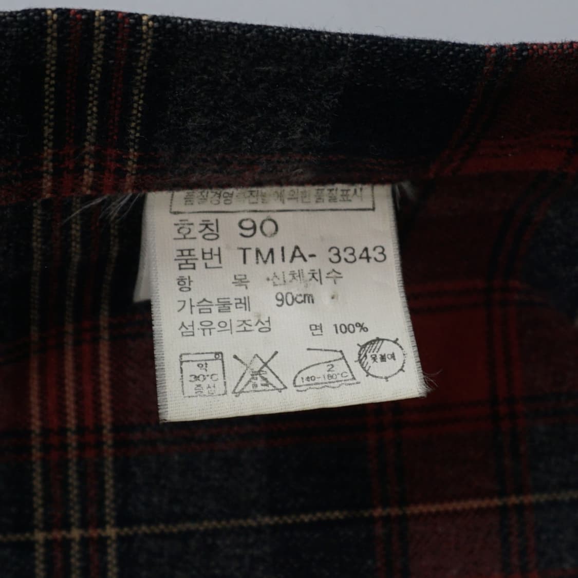 폴로 스포츠 00s 빈티지 체크 셔츠 90size 상품이미지9