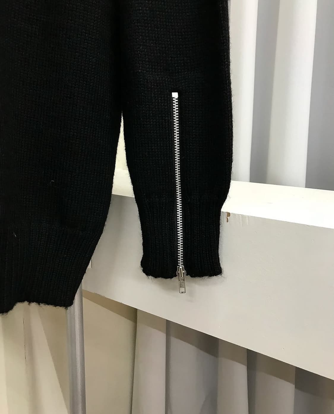 요지야마모토 헤비울 니트 집업 자켓 상품이미지5