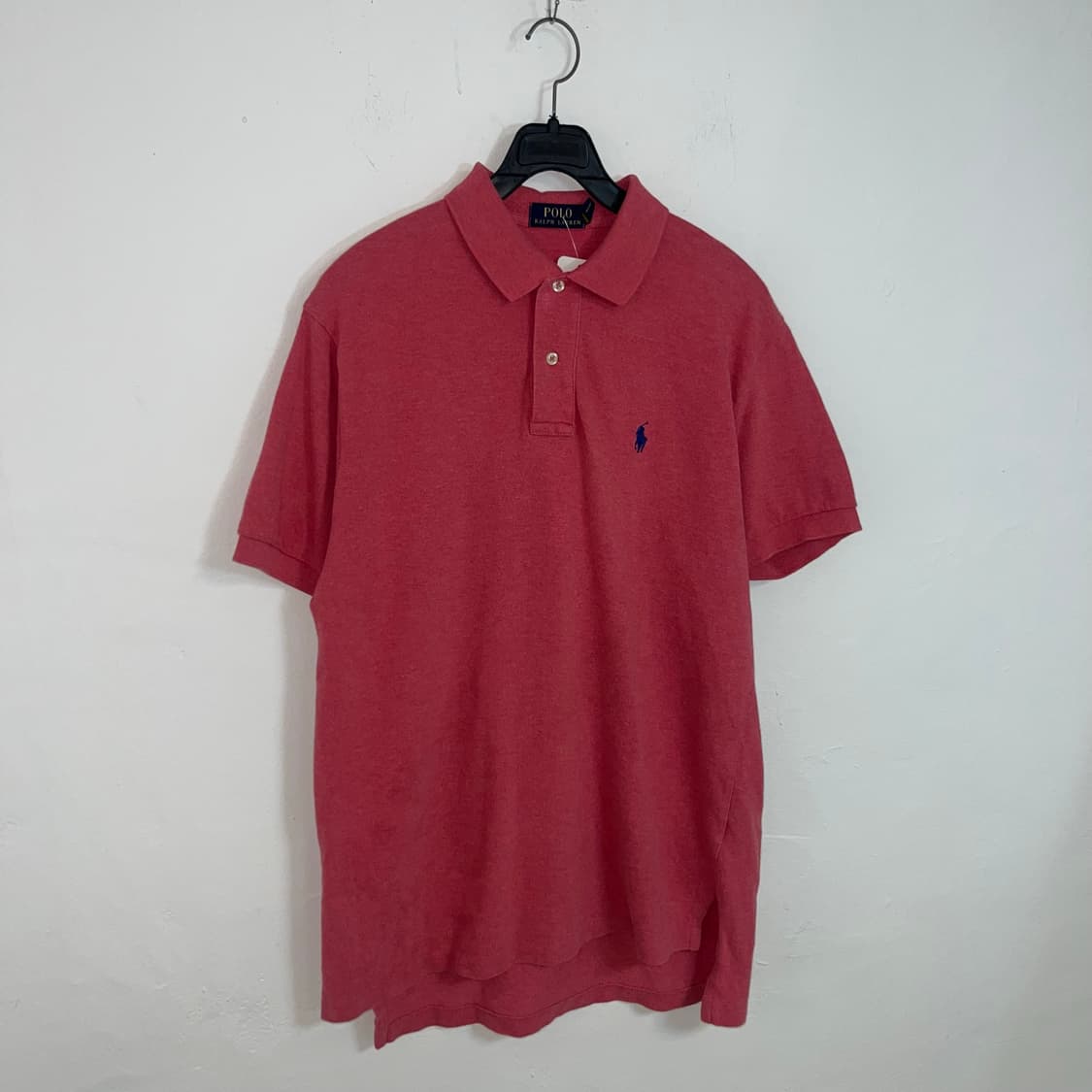 Polo Ralph Lauren Crimson Red Collar Tee 상품이미지3