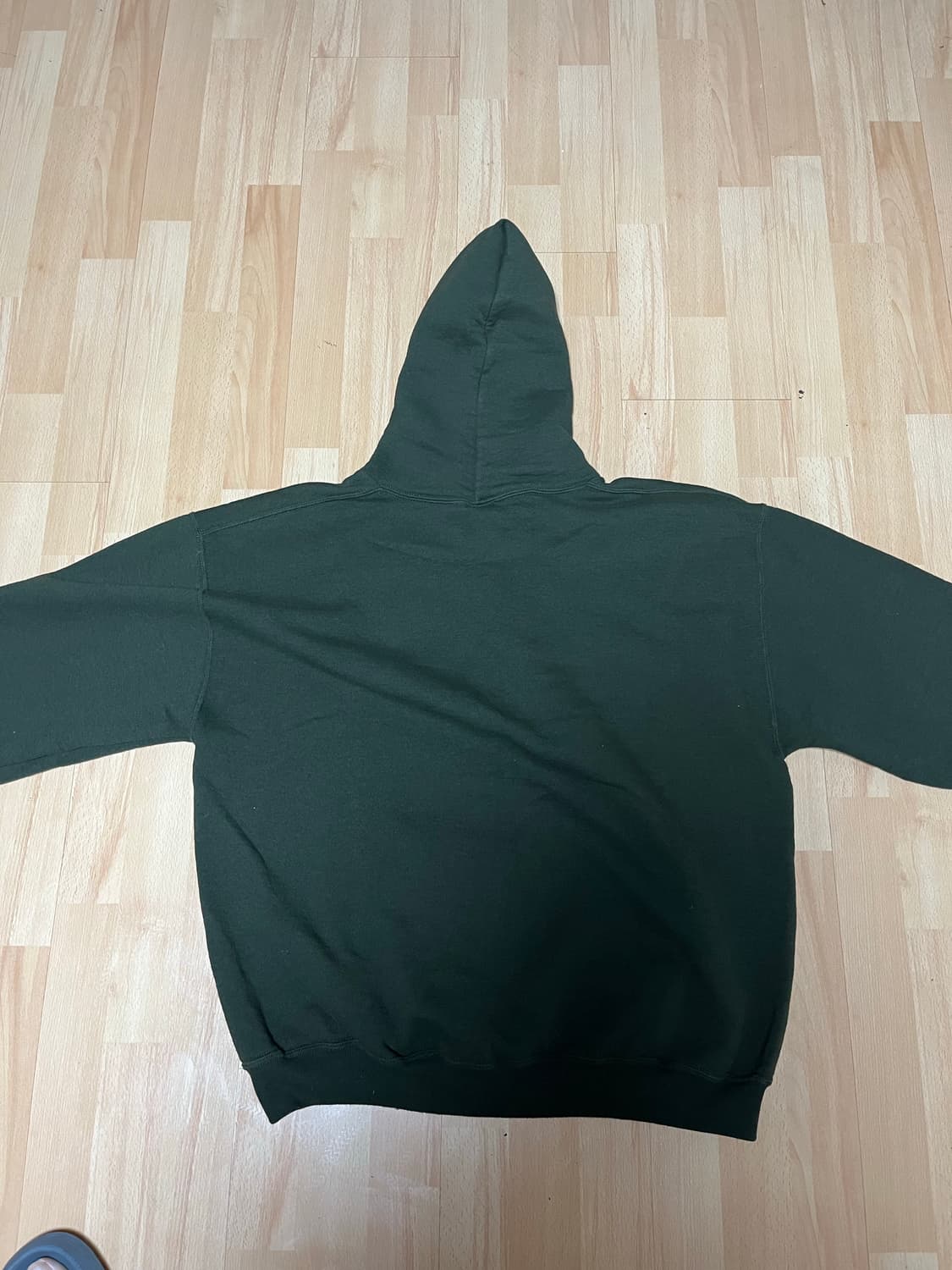 러셀 애슬레틱 00s 빈티지 모스그린 후드티 상품이미지2