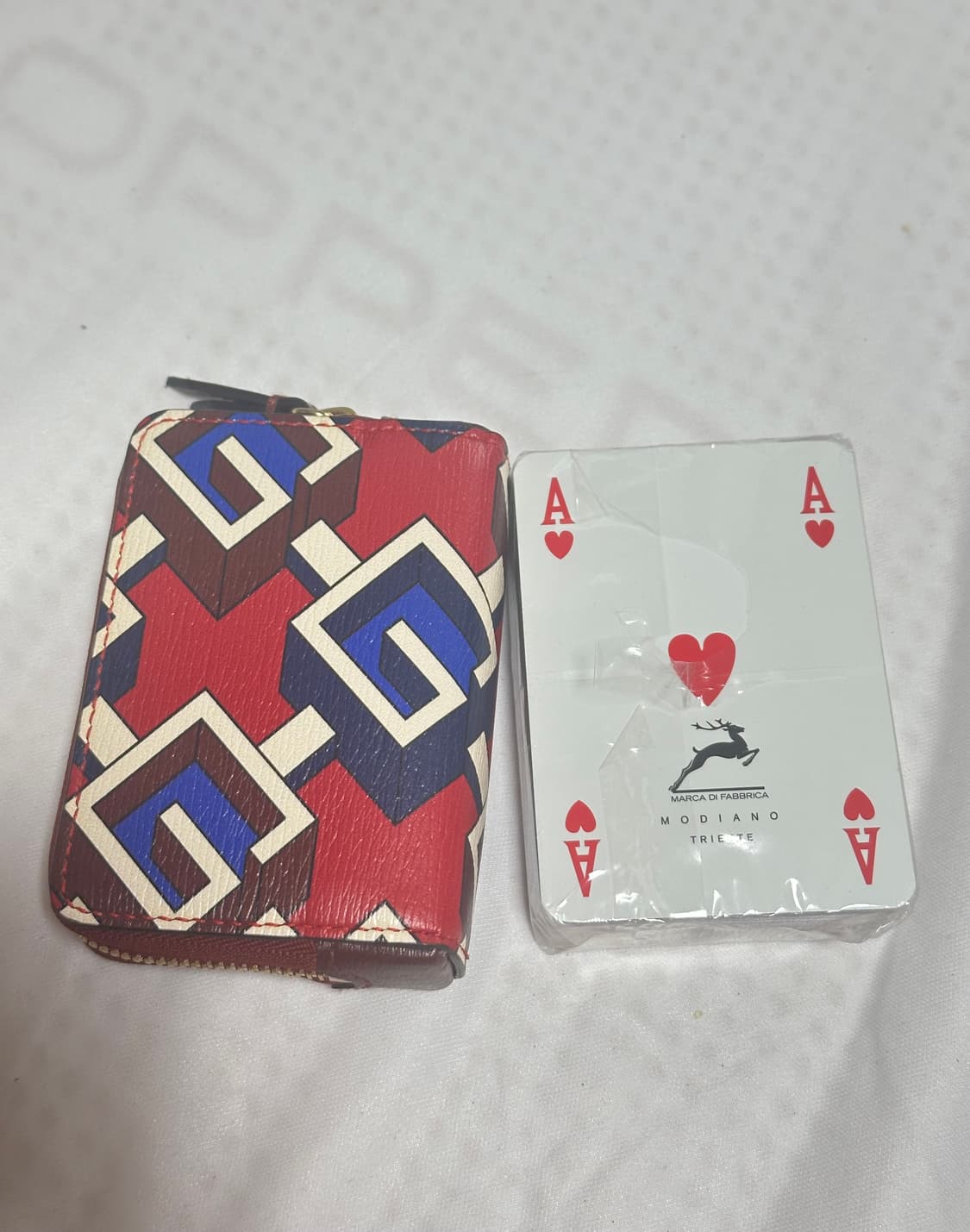 구찌 모티브 카드지갑 GG 레드 새상품 / 미사용품 카드 카드케이스 상품이미지2