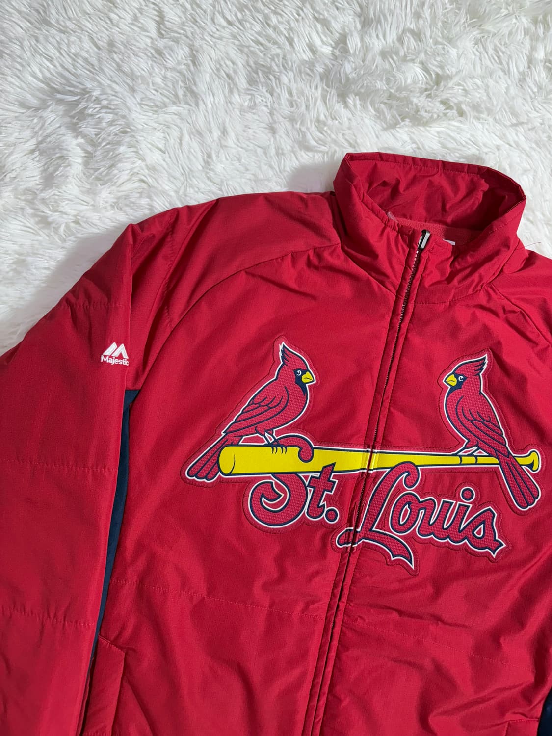 마제스틱 MLB 세인트루이스 베이스볼 자켓  상품이미지4