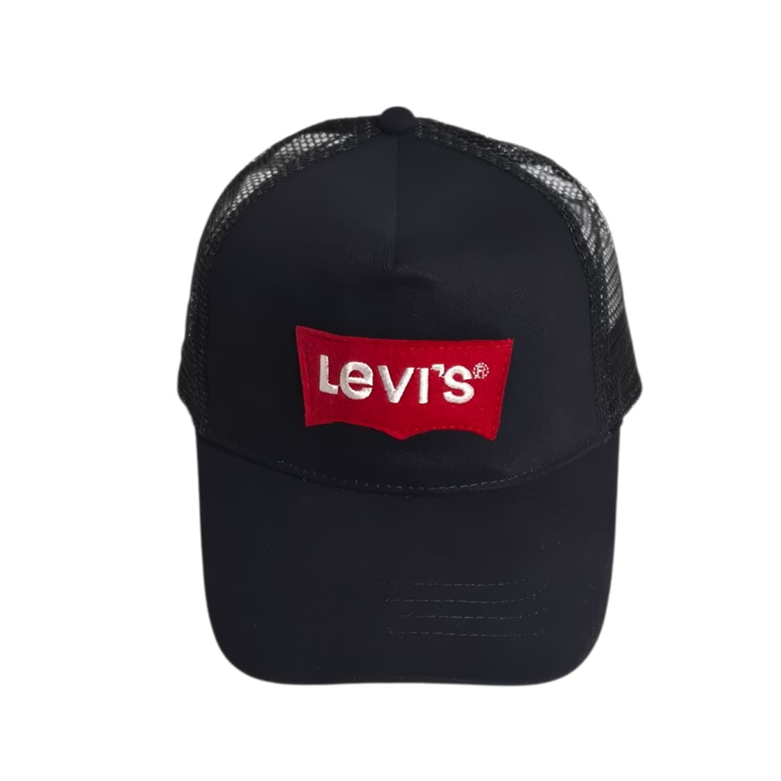 Levi's) 데드스탁 리바이스 배트윙 로고 트러커햇 검/빨 상품이미지1
