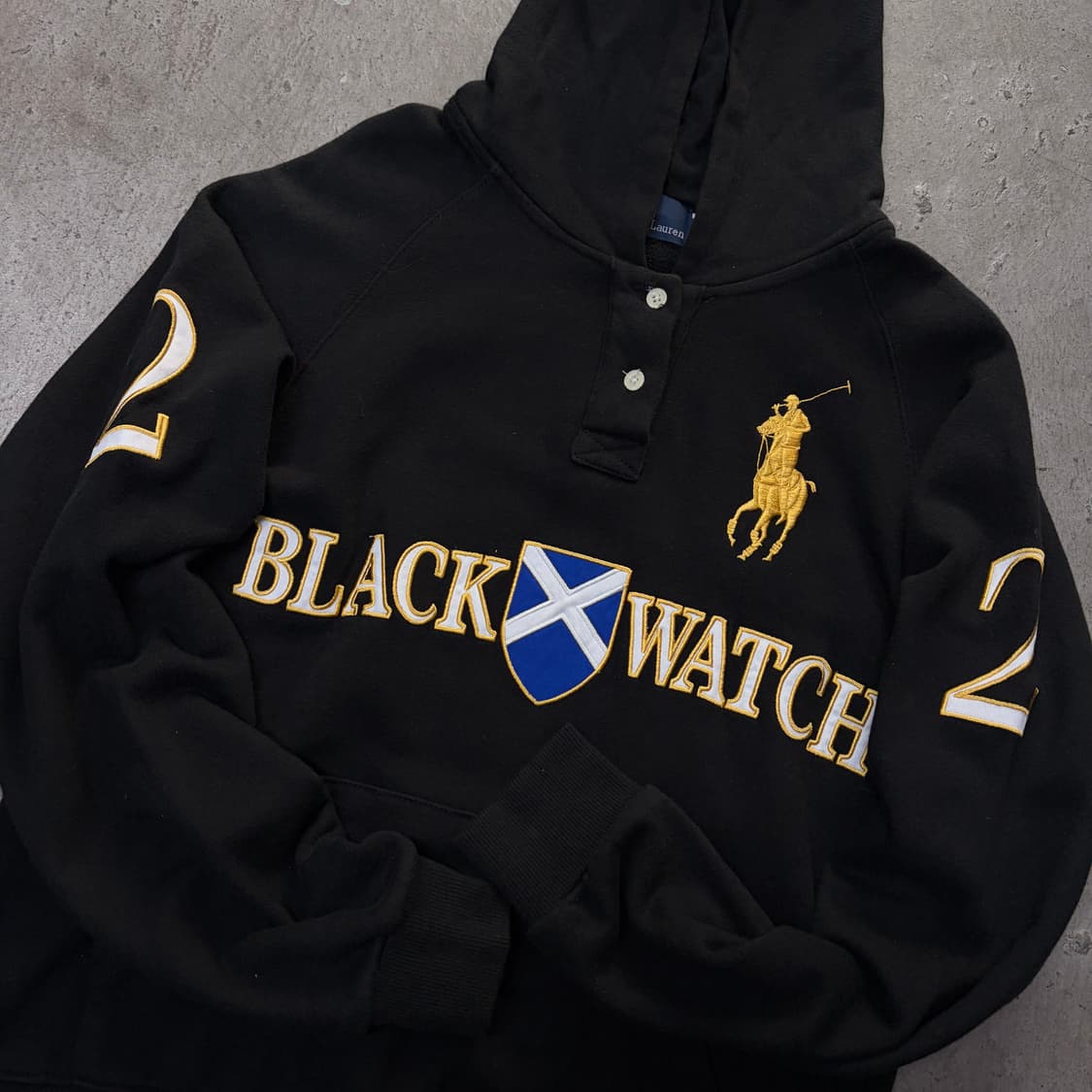 폴로 블랙와치 치프키프 후드티[2274] 상품이미지3
