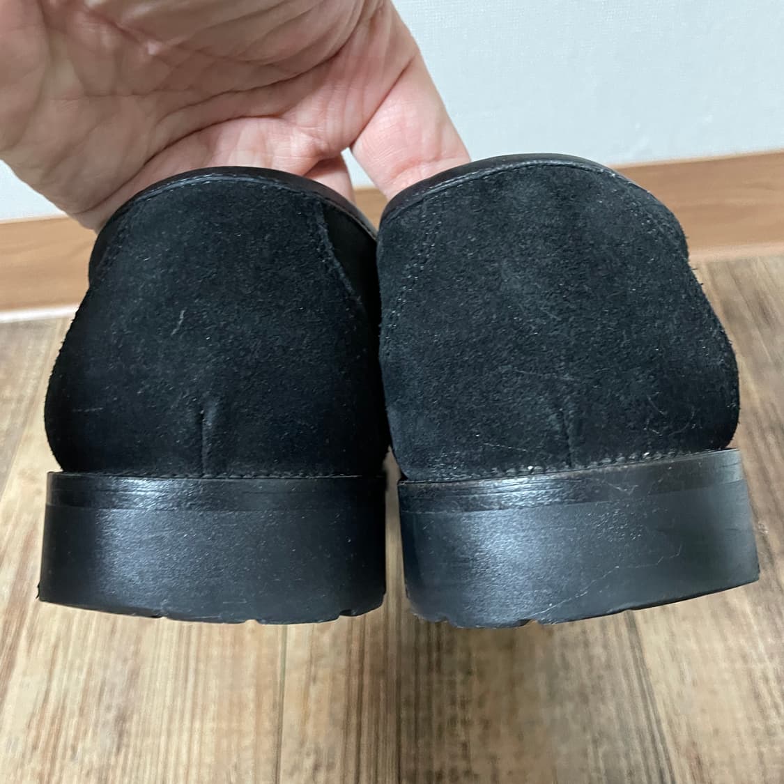 살바토레 페라가모 스웨이드 간니치 로퍼 블랙 8 상품이미지7