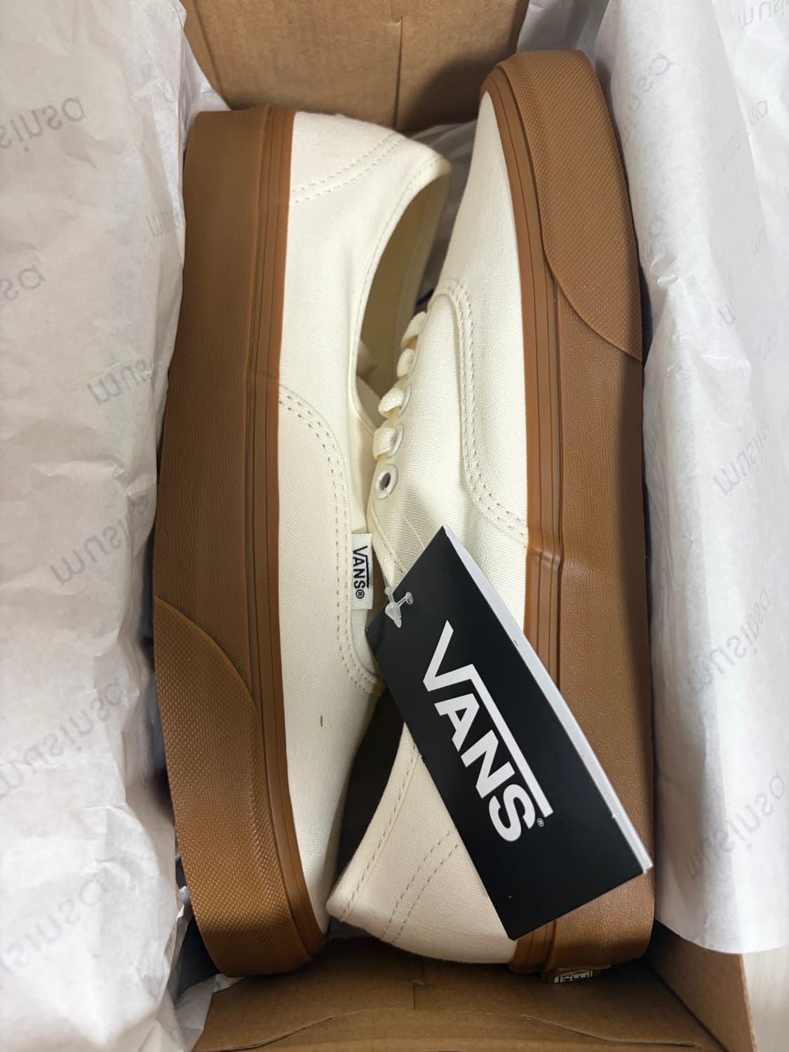 반스 어센틱 마쉬멜로우 껌  크림 화이트 세상품 250 상품이미지5