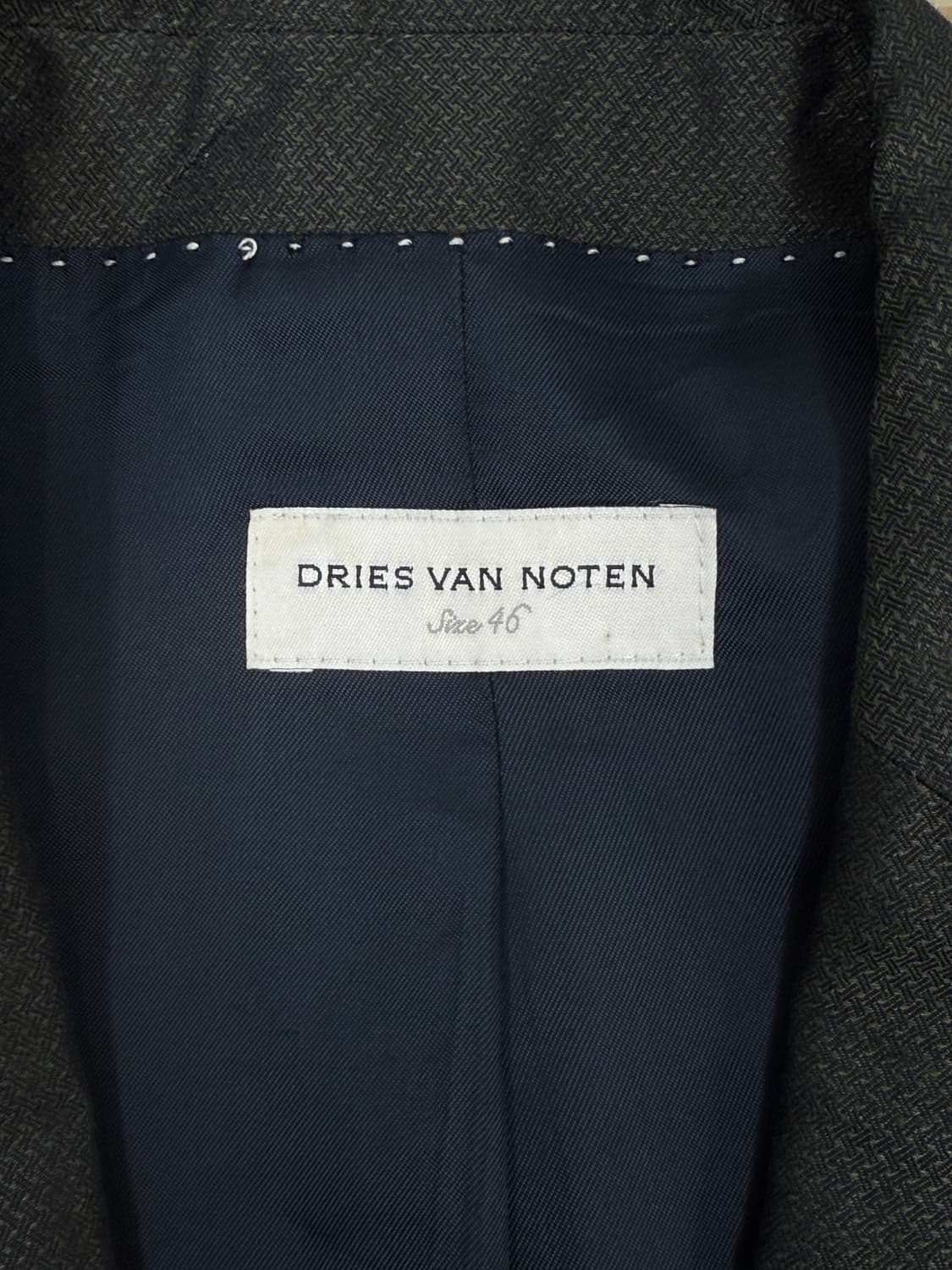 드리스반노튼 투버튼 리넨 블레이저 자켓 상품이미지4