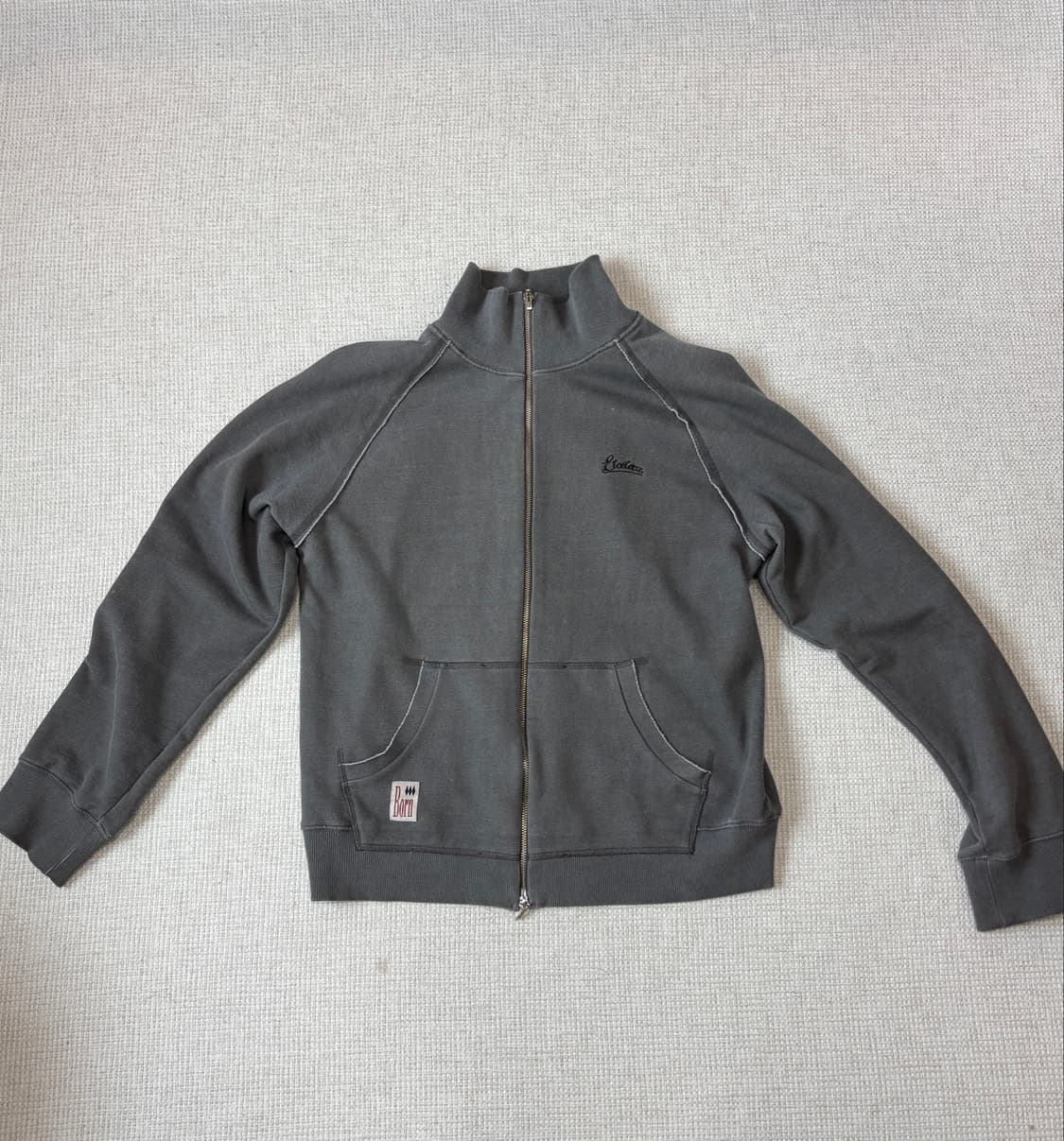 ETCE KURT ZIP UP BLOUSON (DARK GREY) 상품이미지1