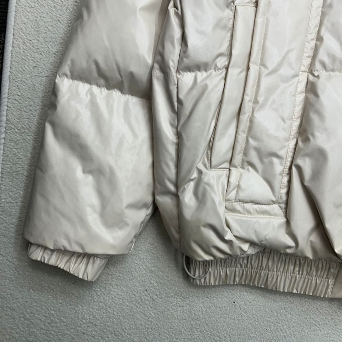 지오송지오 덕다운 가죽 패딩 95 상품이미지2