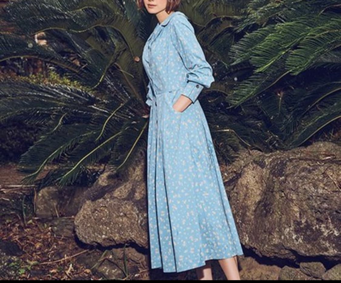 지스튜디오(g studio) 플로럴 셔츠 롱 원피스 (66) 상품이미지7