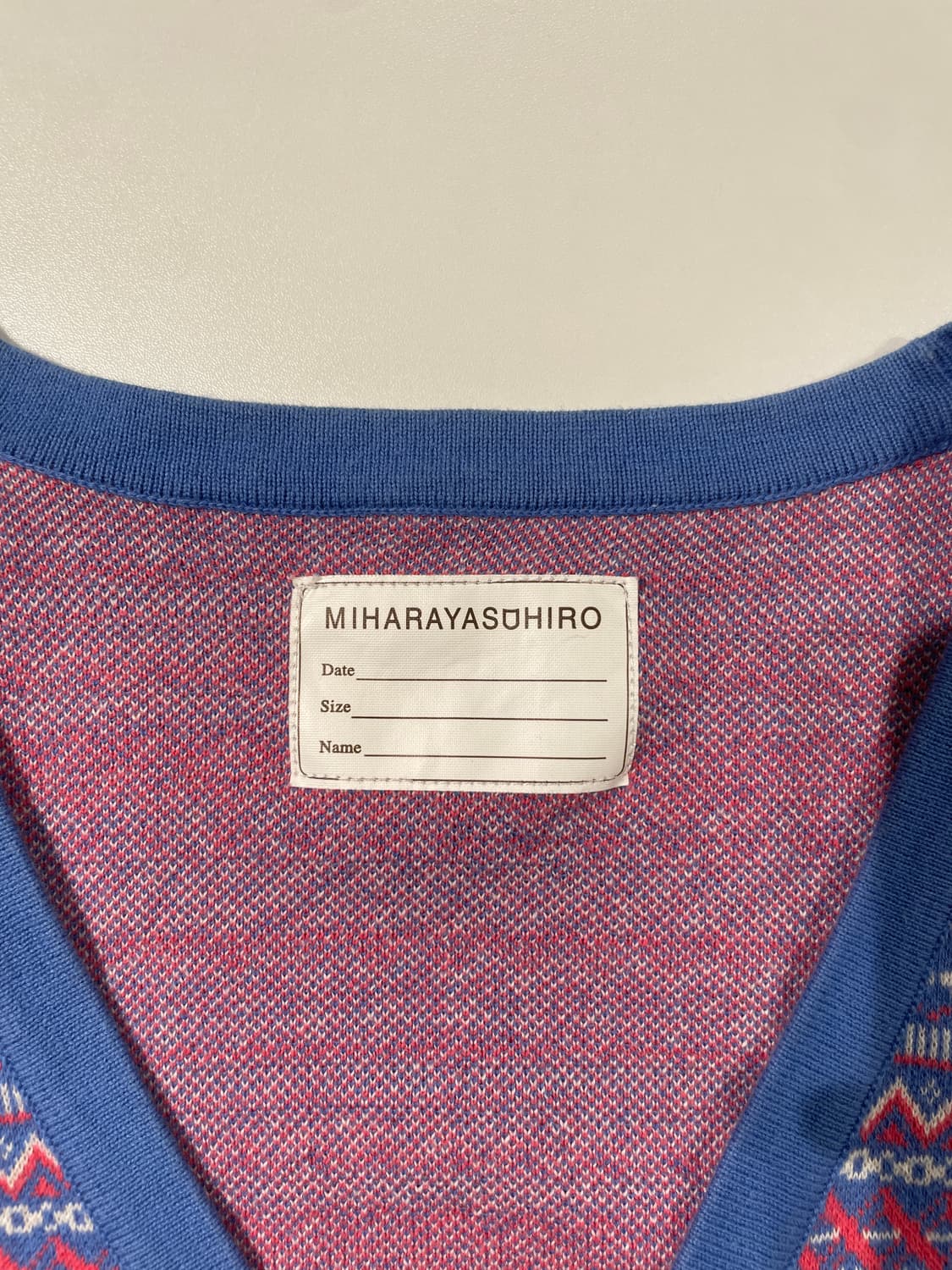 미하라 야스히로 믹스 노르딕 아칼릭 가디건 상품이미지7