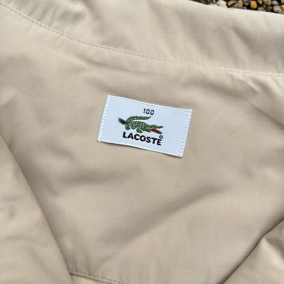 라코스테 베이지 블루종 자켓 상품이미지6