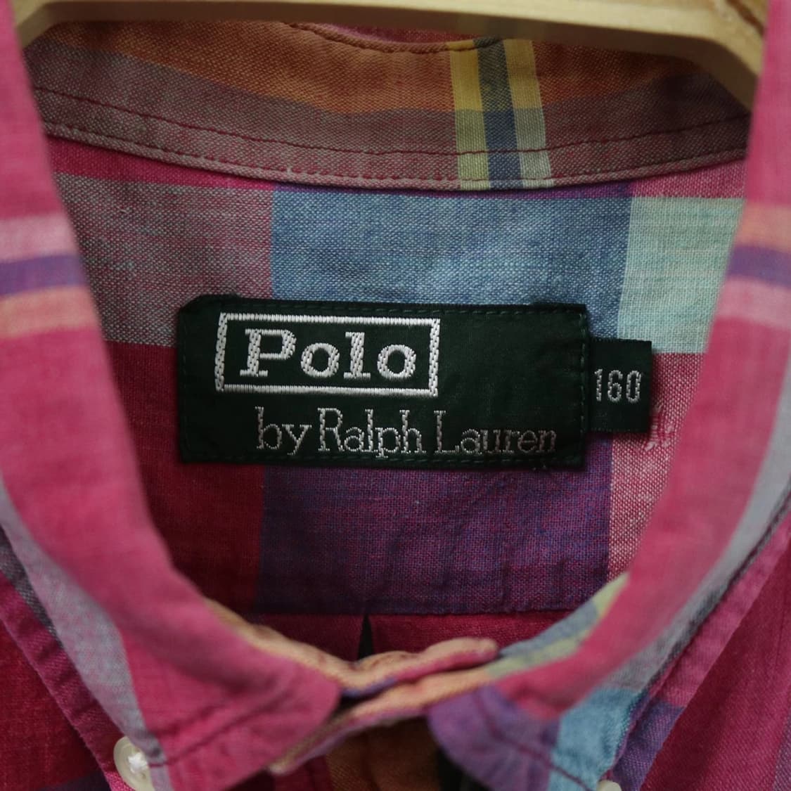 폴로 랄프로렌 체크 반팔 셔츠 66491 상품이미지5