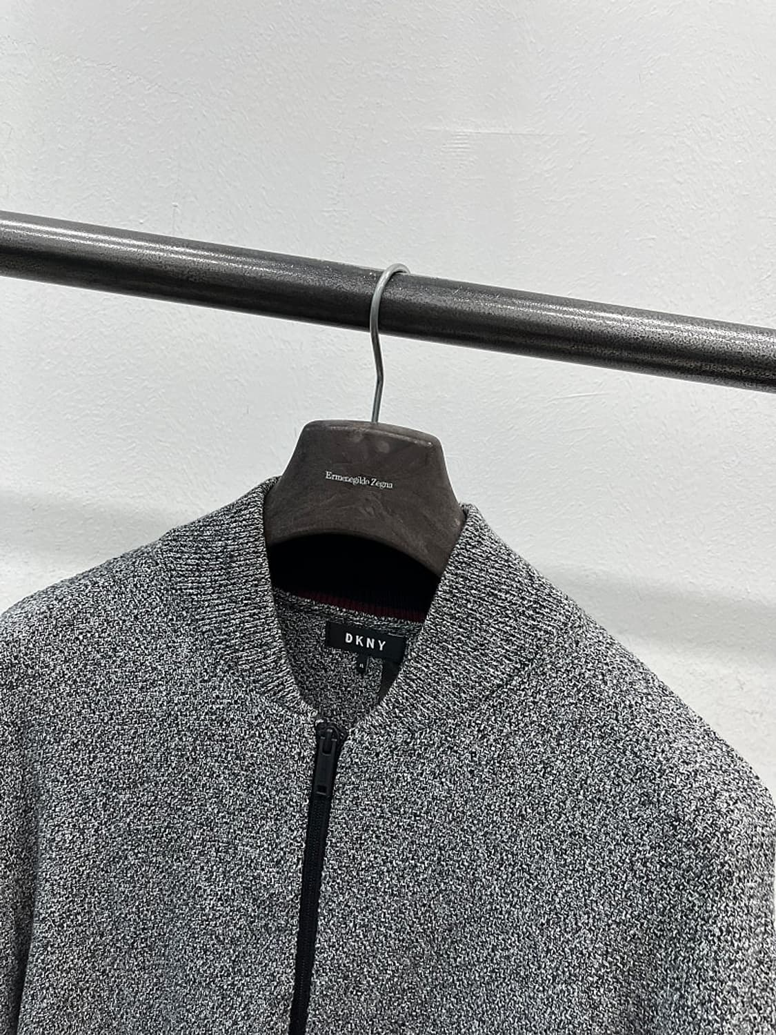 110)  DKNY 보카시 니트집업 
 상품이미지6