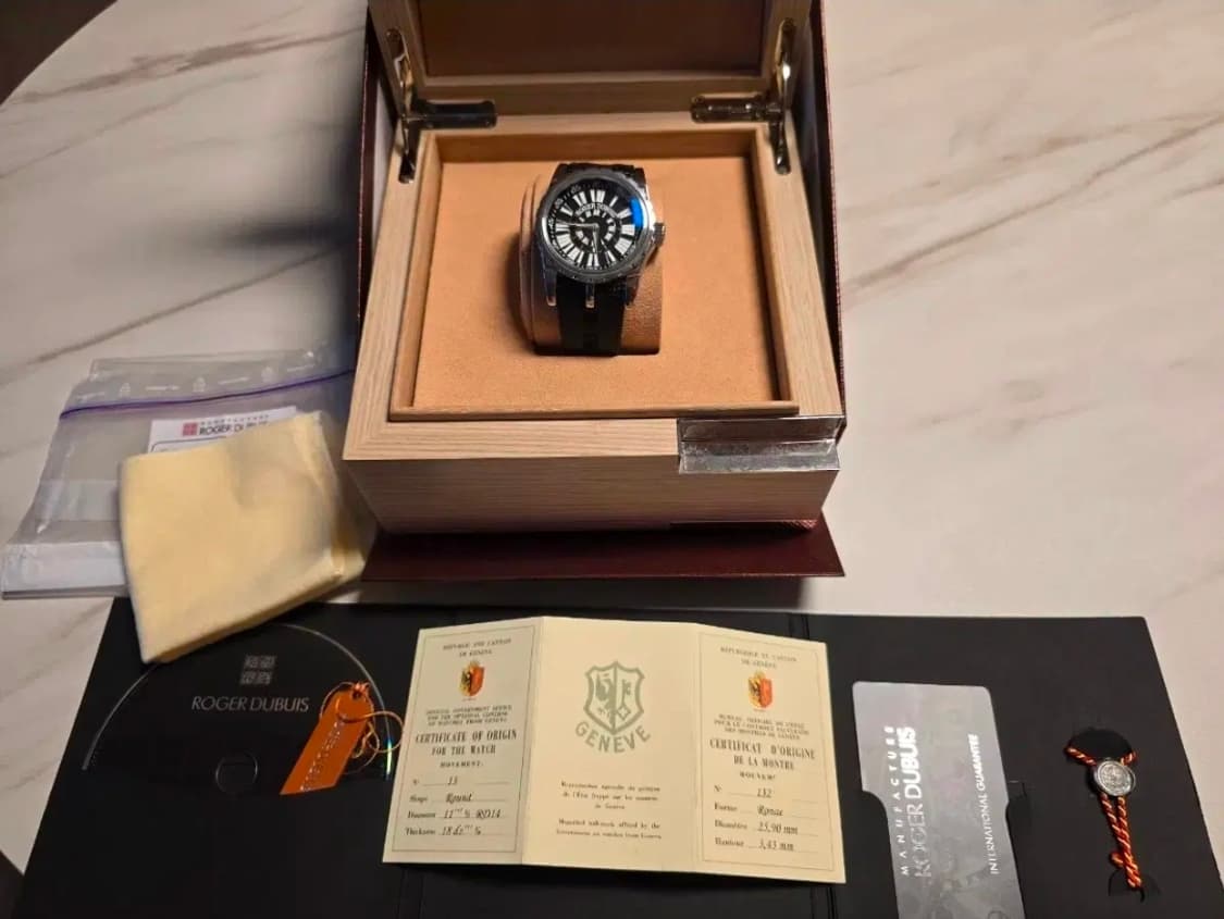 로저드뷔 43mm  SYM43 풀셋입니다로저드뷔 43mm  SYM43 풀 상품이미지2